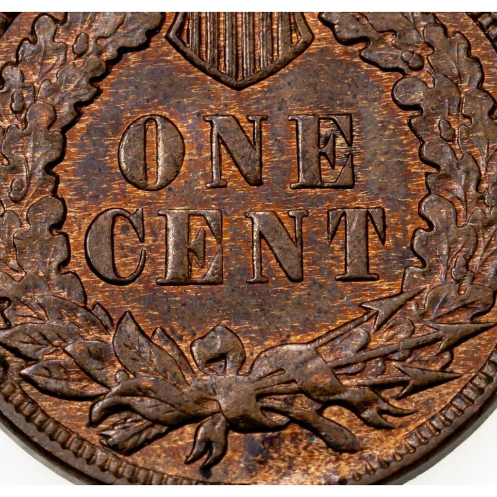 1908 1C Indian Cent in BU Condition, Red Brown Color, Near Mint, Well Struck