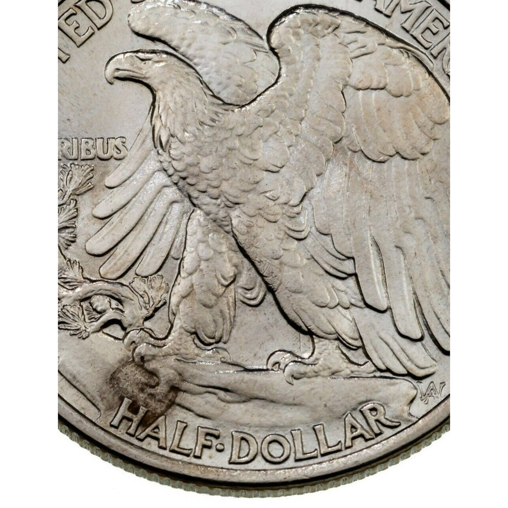 1939 50C Walking Liberty Half Dollar in Choice BU Condition, Terrific Eye Appeal