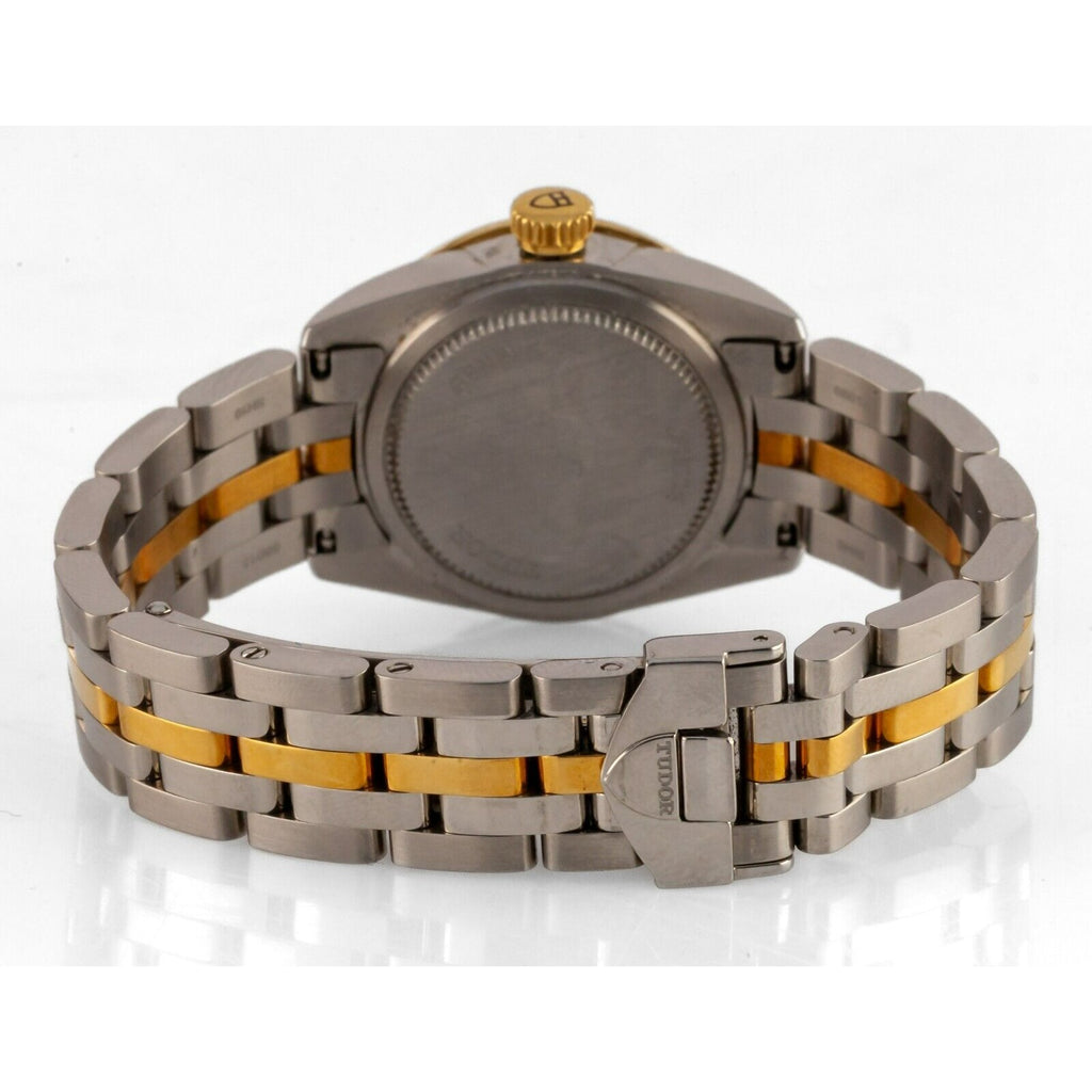 Tudor Women's Two Tone Automatic Glamour Watch w/ Diamond Dial 51003