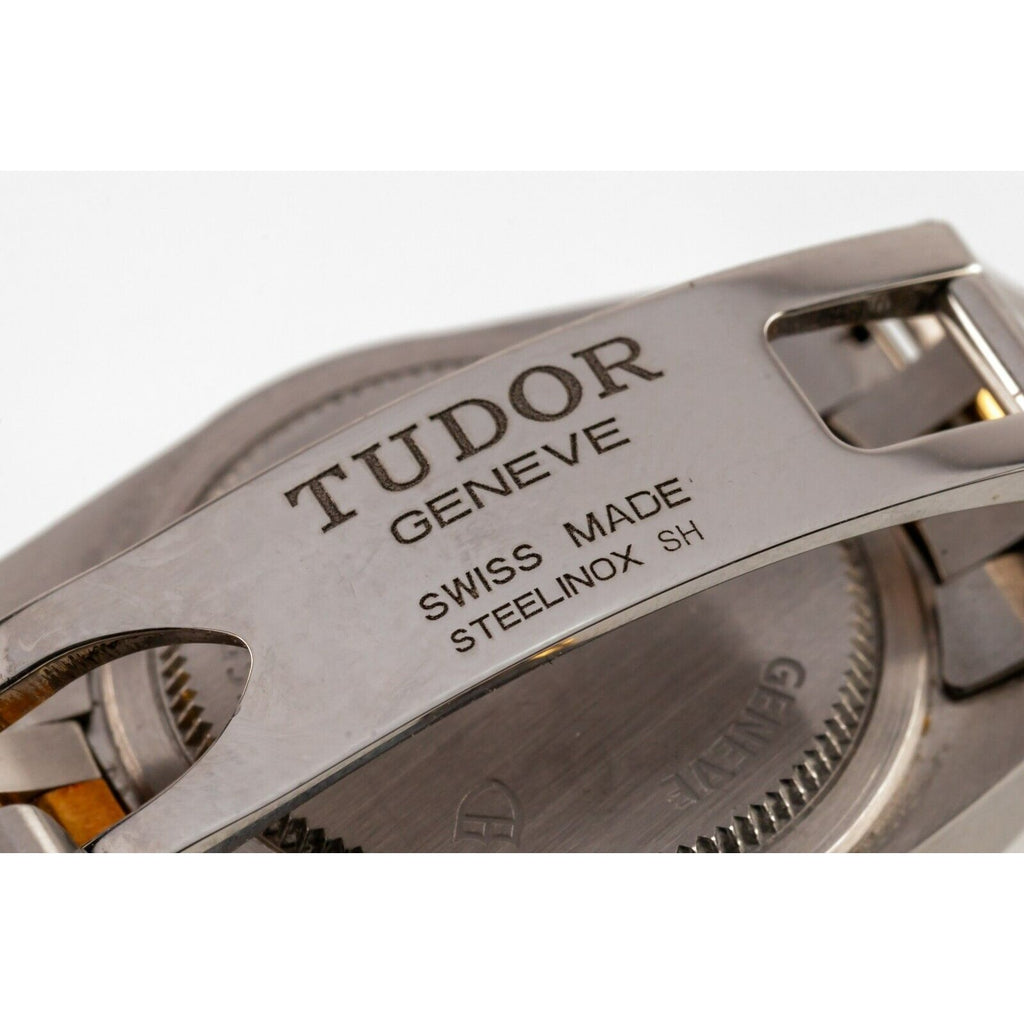 Tudor Women's Two Tone Automatic Glamour Watch w/ Diamond Dial 51003