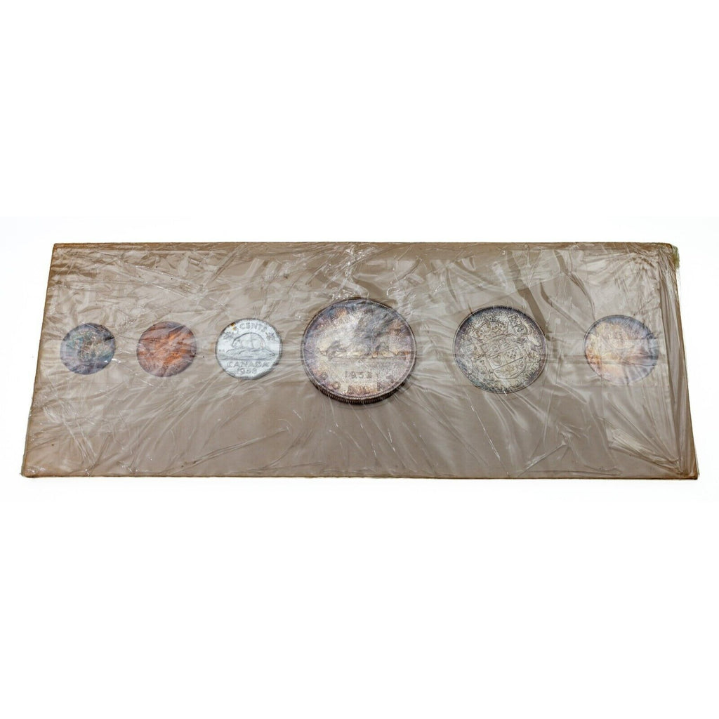 1953 Royal Canadian mint Prooflike 6 Coin Set, KM-PL1