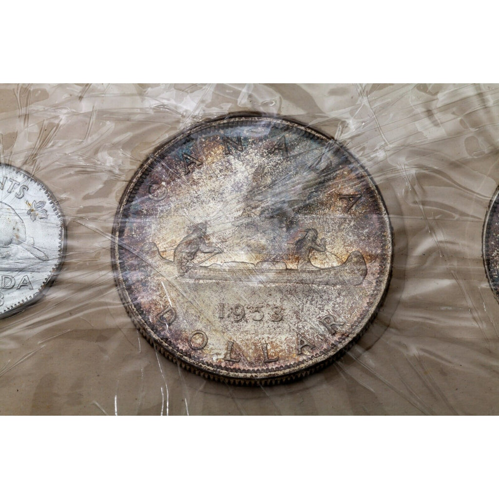 1953 Royal Canadian mint Prooflike 6 Coin Set, KM-PL1