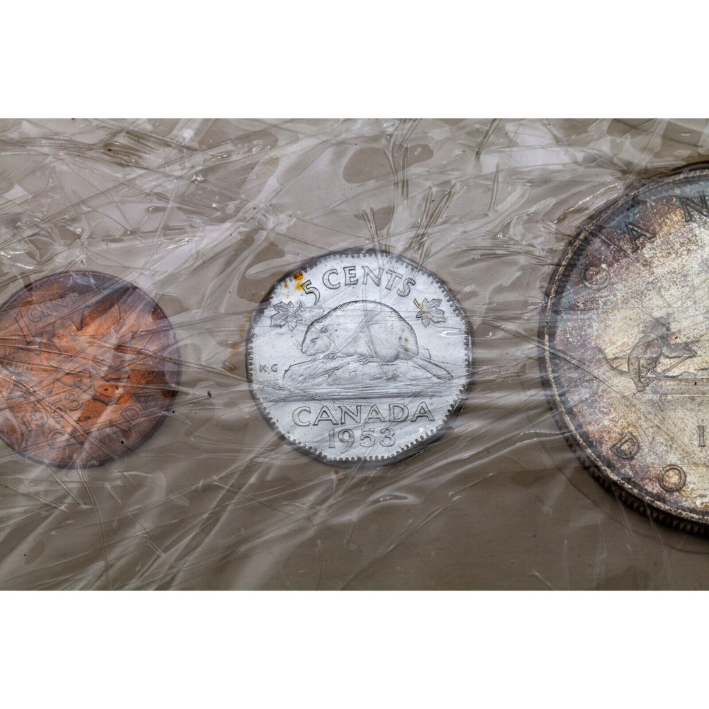 1953 Royal Canadian mint Prooflike 6 Coin Set, KM-PL1