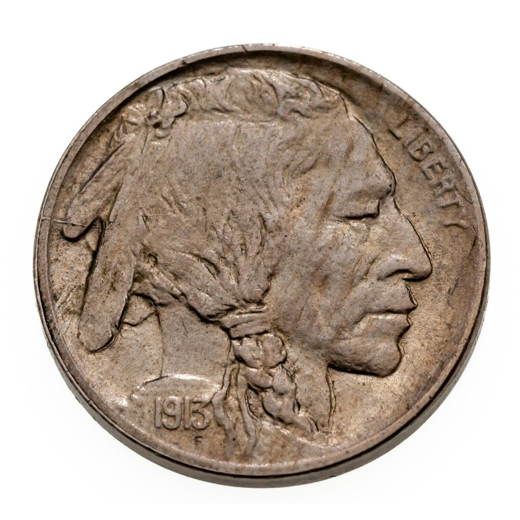 1913 Type 1 5C Buffalo Nickel in BU Condition, Nice Eye Appeal & Luster