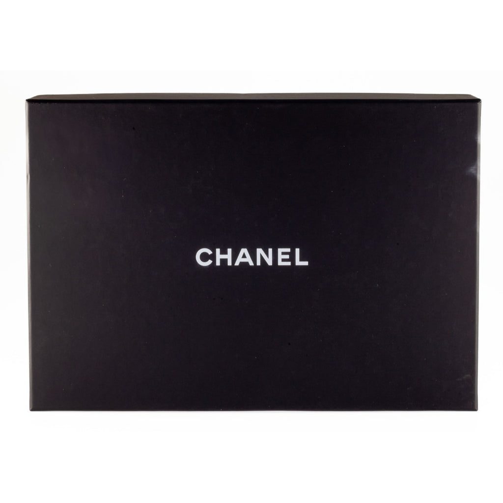 Chanel 22A Strass Diamante Green Lambskin Clutch Purse Box and Dustbag AP2879