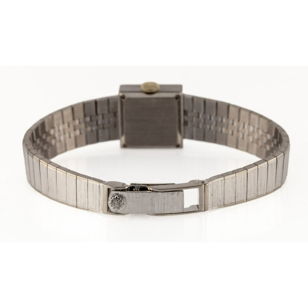 Patek Philippe 18k White Gold Ladies Dress Watch 3285