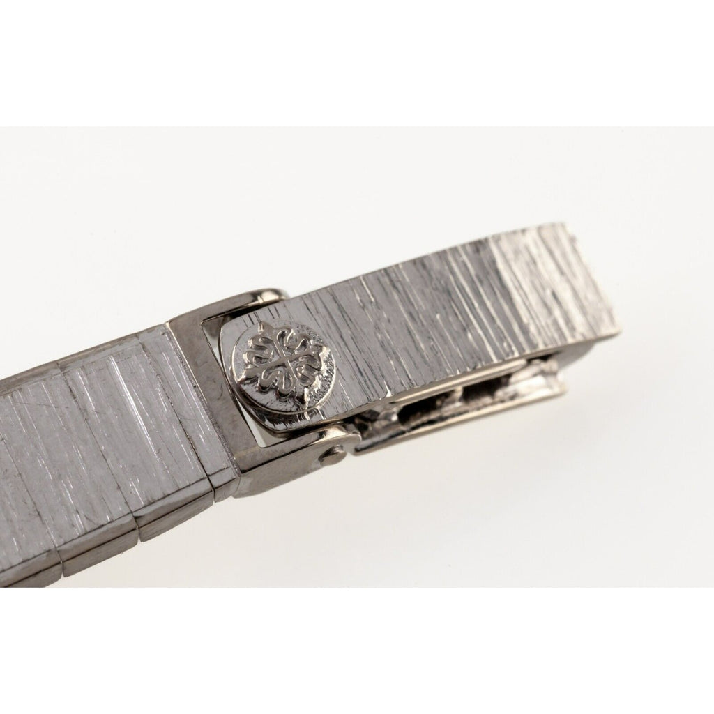 Patek Philippe 18k White Gold Ladies Dress Watch 3285