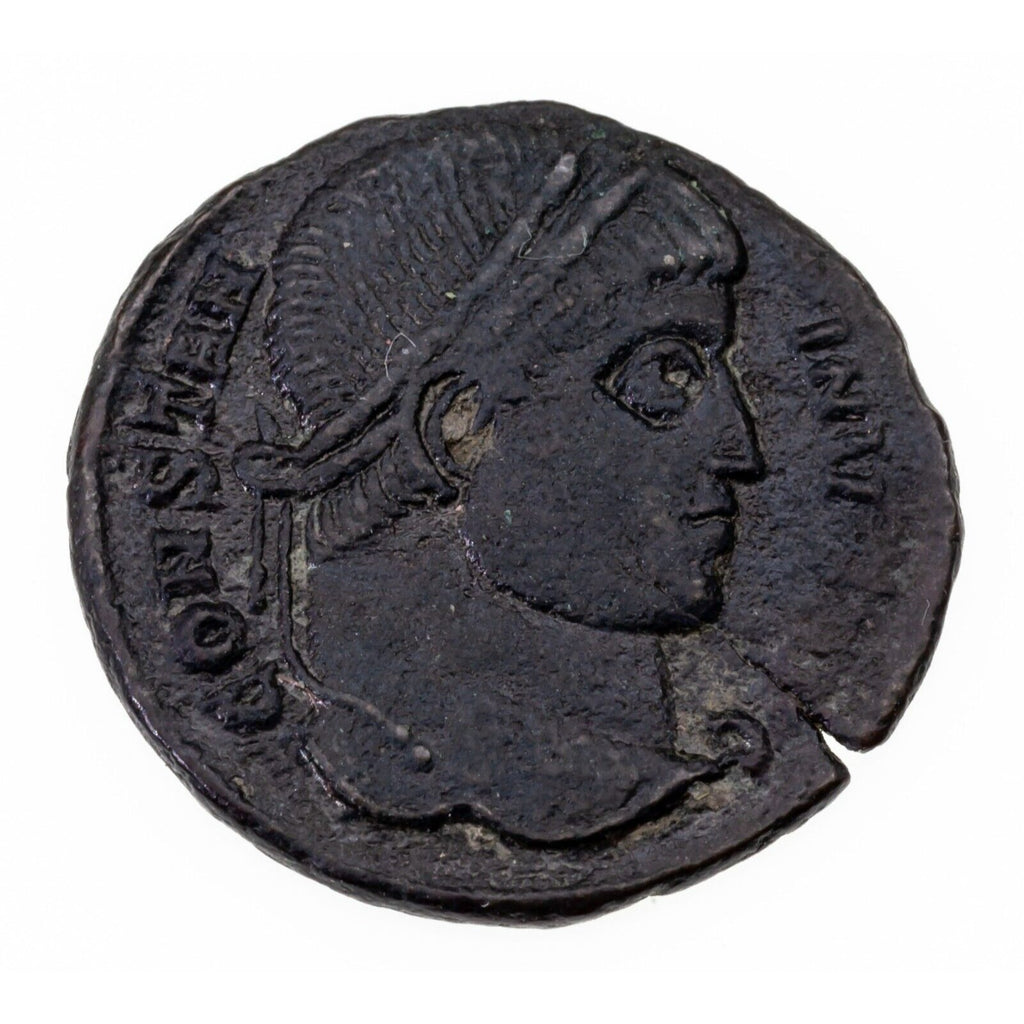 Roman Emp. Constantine I 328–329 AD. AE2 2.8g, XF Condition RIC VII Siscia 214