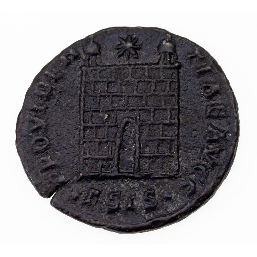 Roman Emp. Constantine I 328–329 AD. AE2 2.8g, XF Condition RIC VII Siscia 214