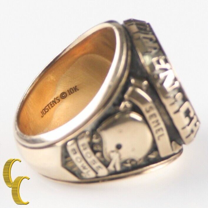 1974 USC 10k Yellow Gold Jostens Rose Bowl Ring Size 8.5 Memorabilia