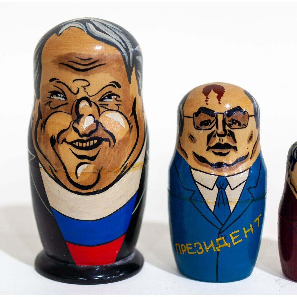 Russian Nesting Dolls Matryoshka Prime Minister Leaders