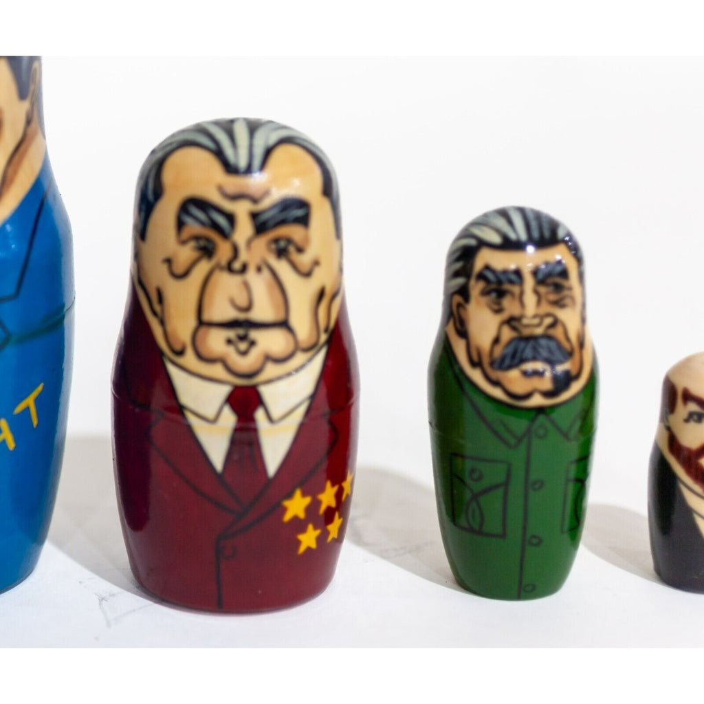 Russian Nesting Dolls Matryoshka Prime Minister Leaders