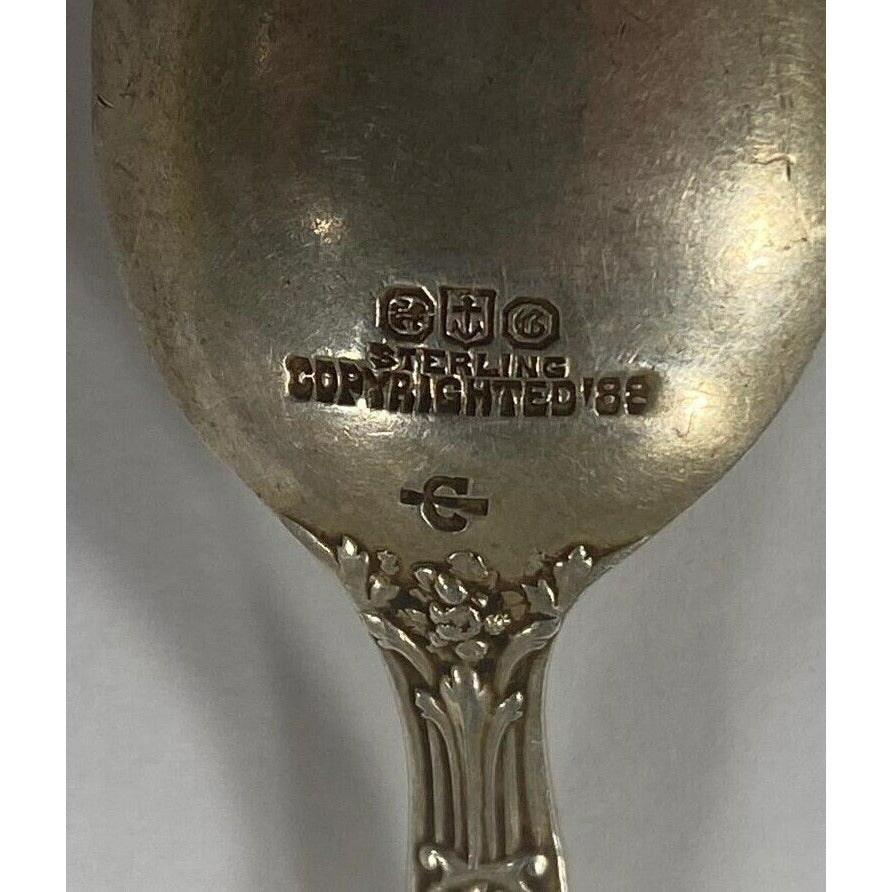 Gorham Sterling Silver 5 O'Clock Spoon in Versailles Pattern w/ Monogram