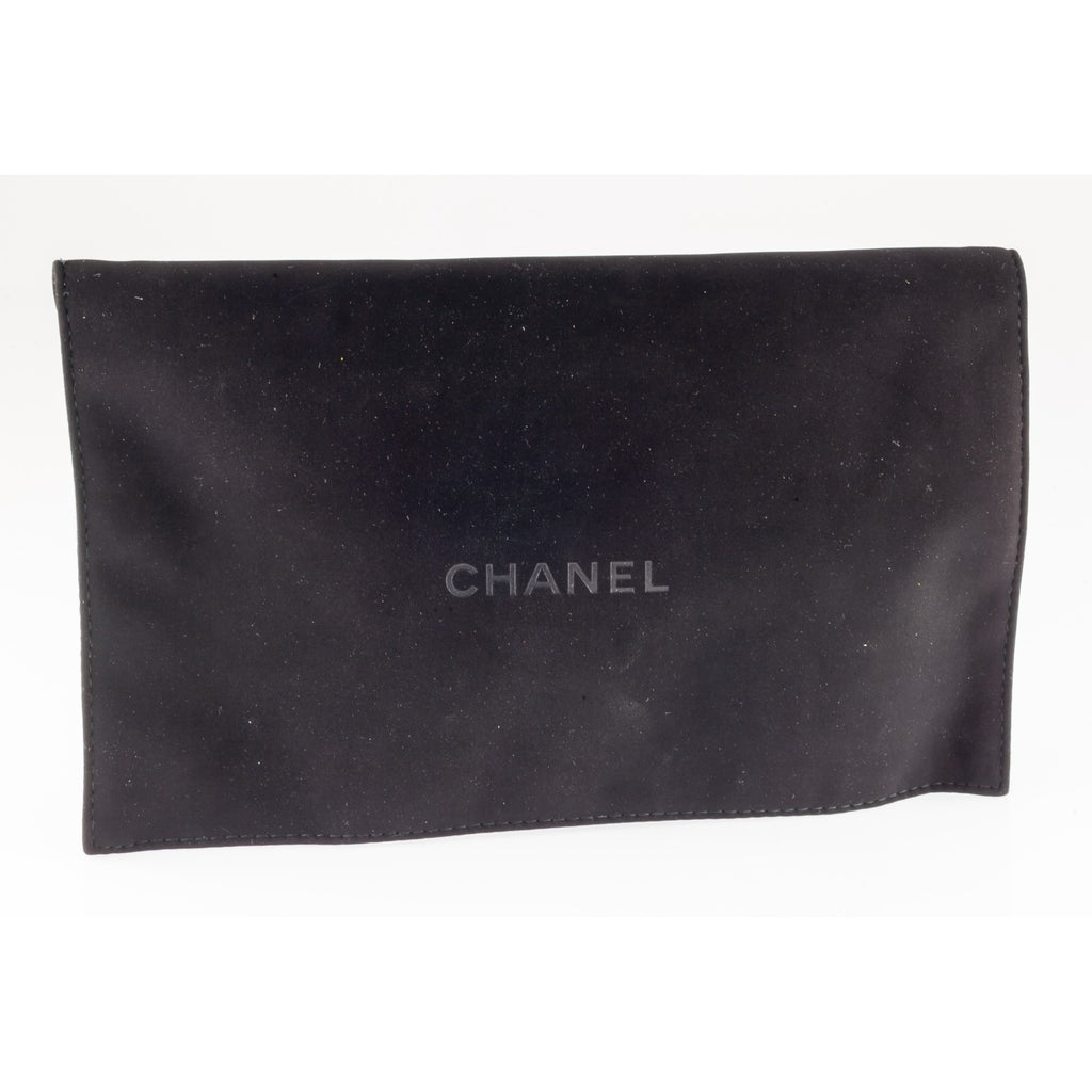 Chanel Boy Miniaudiere in Black Patent Calfskin Hard Bag on Chain