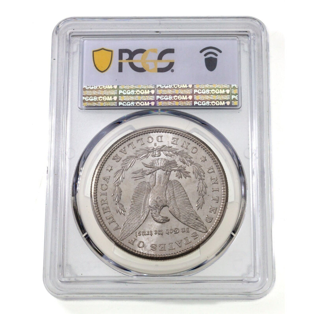 1881-S $1 Silver Morgan Dollar Graded by PCGS as MS-64