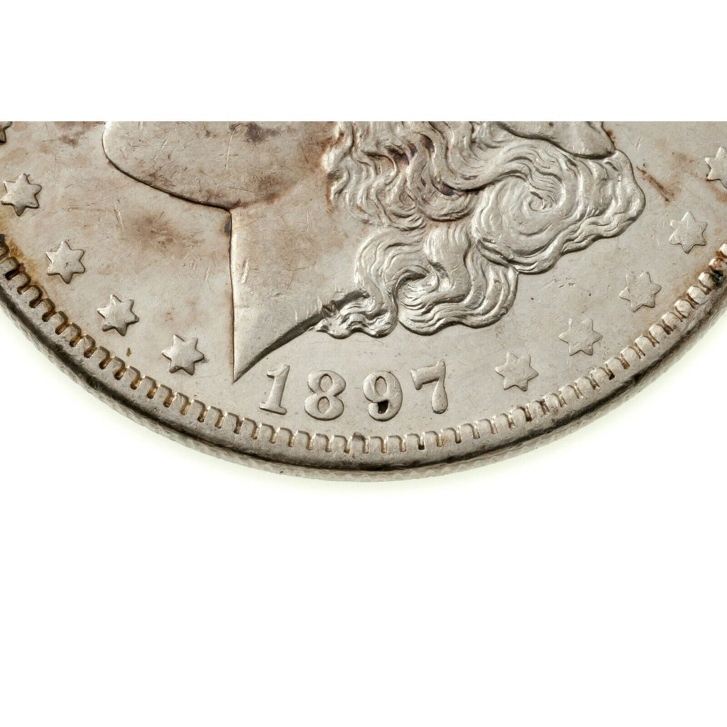 1897-O $1 Silver Morgan Dollar in AU Condition, Nice Eye Appeal & Luster