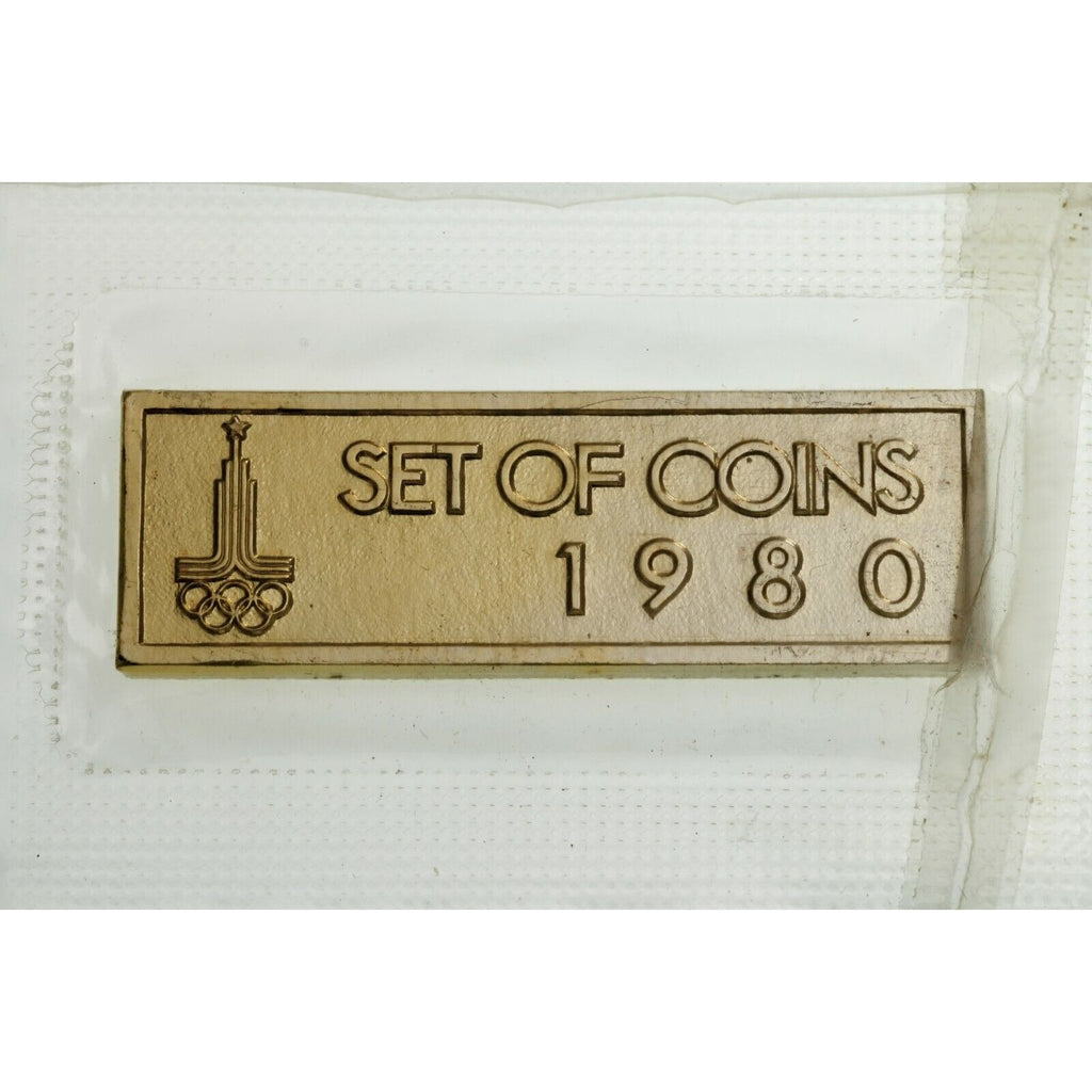1980 Russia USSR Official Olympic Prooflink Mint Set MS21