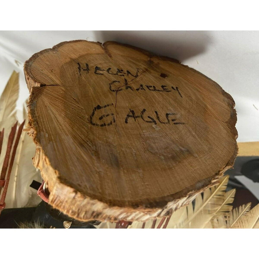 "Eagle" Dancer Kachina signed Helen Charley Amazing Piece!