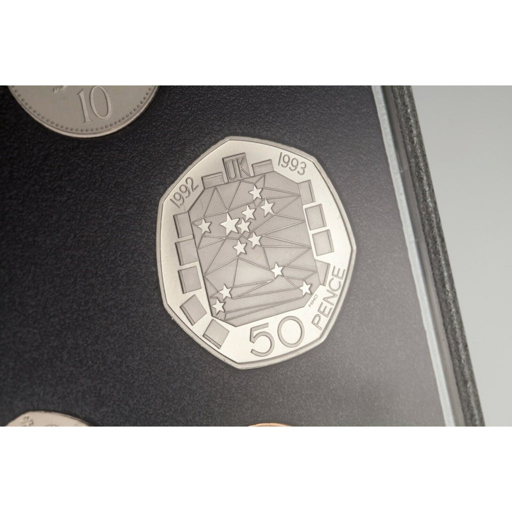 1984, 1987 & 1992 Great Britain Proof Set Collection w/ Original COA