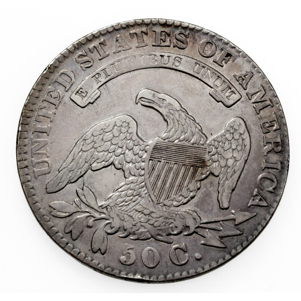1832 50C Bust Half Dollar in Very Fine VF Condition, Gray Color, Nice Detail