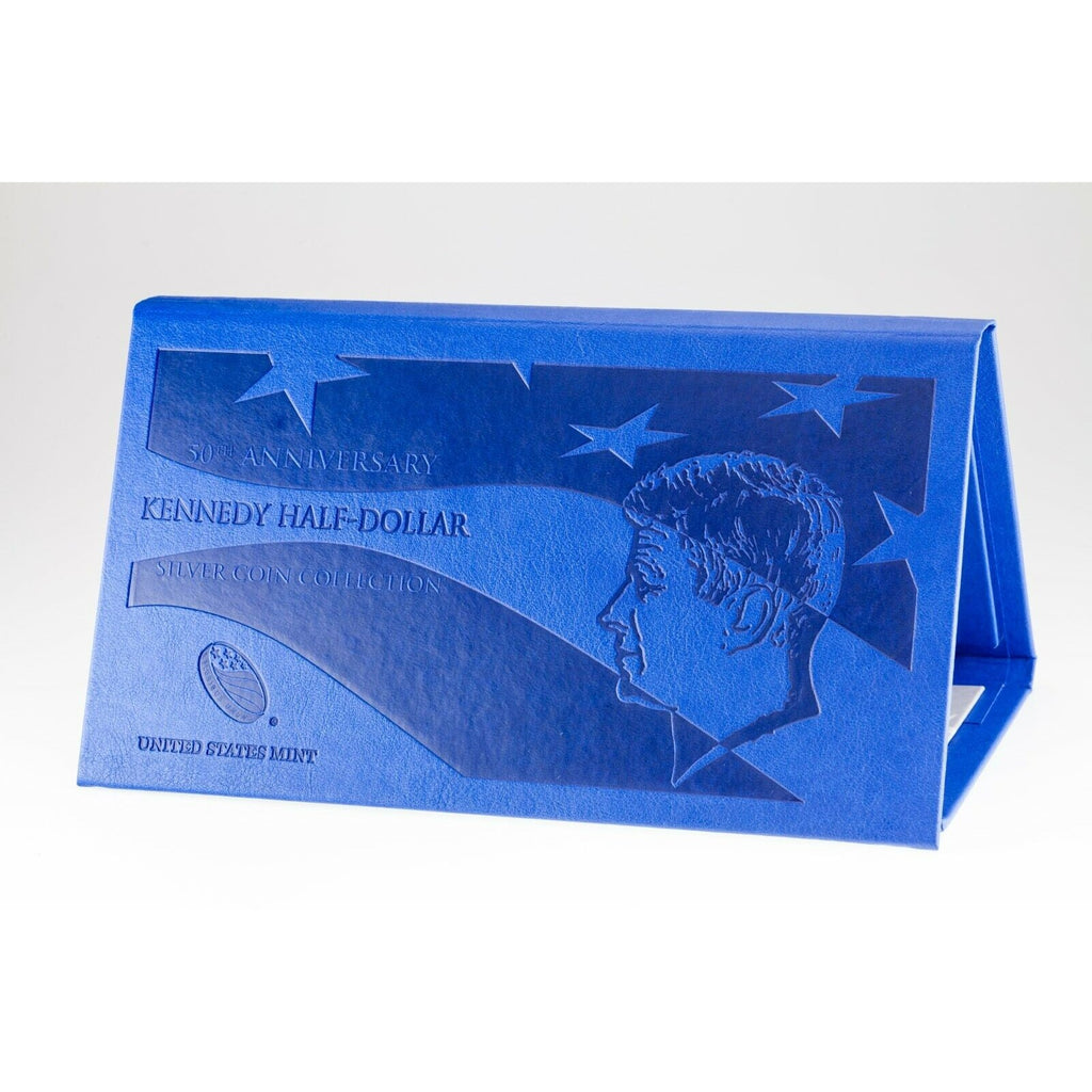 2014 Kennedy Half Dollar 50th Anniversary Silver 4-Coin Set with Box and Papers