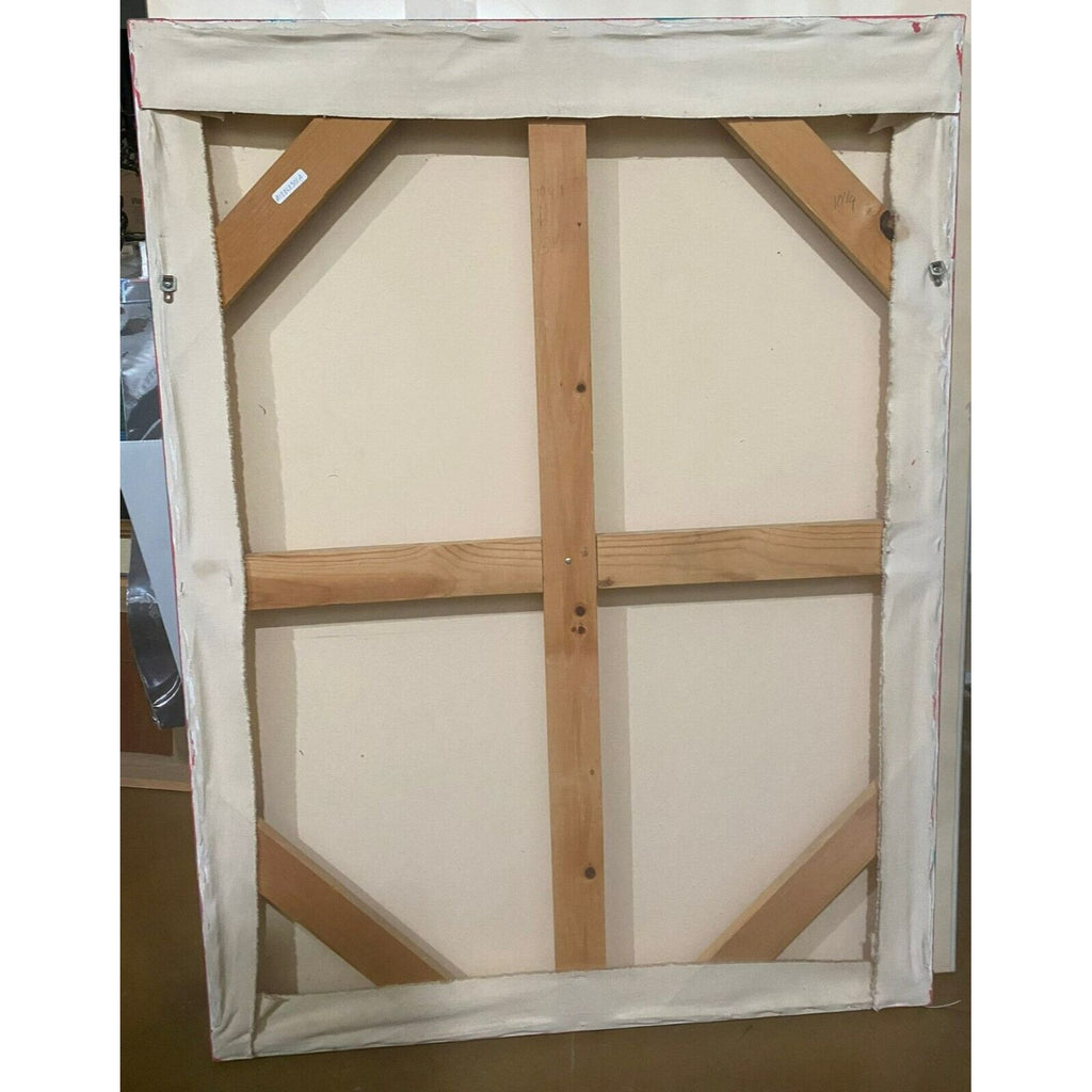 Untitled Nude & Still Life Acrylic on Canvas by Amanda Watt 1990 Large Size