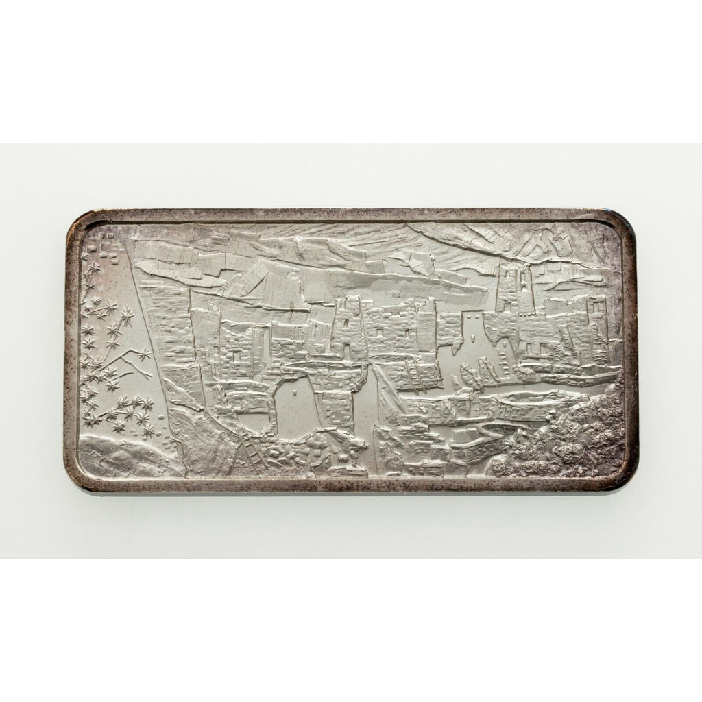 1975 Hamilton Mint America The Beautiful 1oz Silver Art Bars Lot of 3 Bars