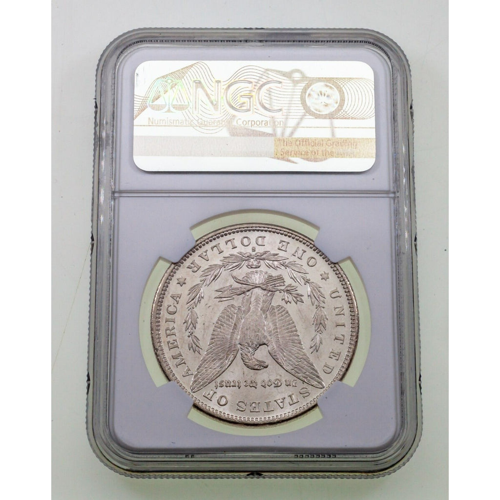 1879-S $1 Silver Morgan Dollar Graded by NGC as MS-63