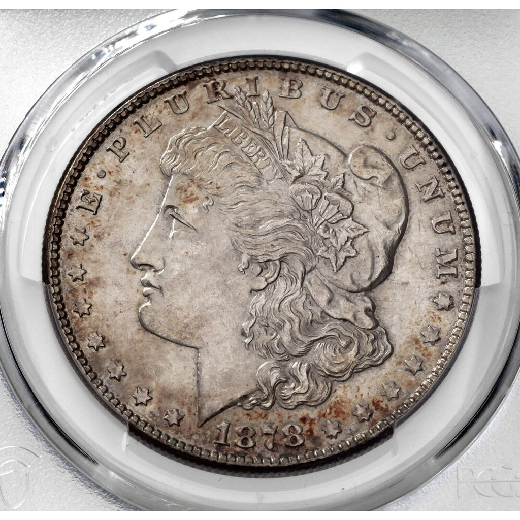 1878 7TF $1 Reverse of 1878 Dollar Graded by PCGS As MS62 Gorgeous Coin!
