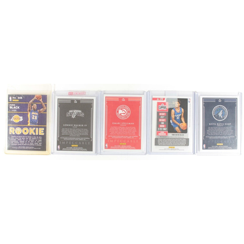 Lot Of 15 Ungraded Collectible NBA Basketball Cards