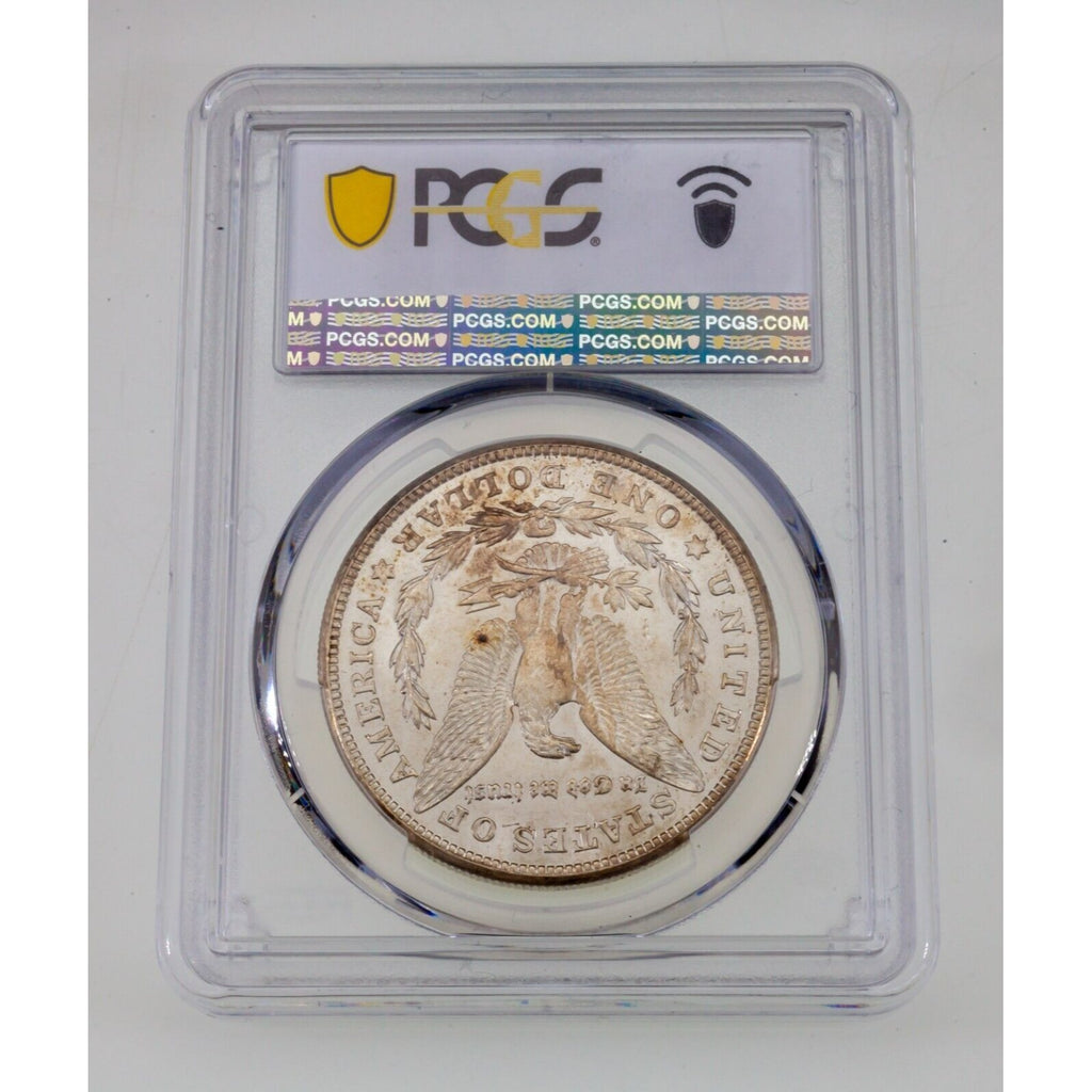 1921-S $1 Silver Morgan Dollar Graded by PCGS as MS-64