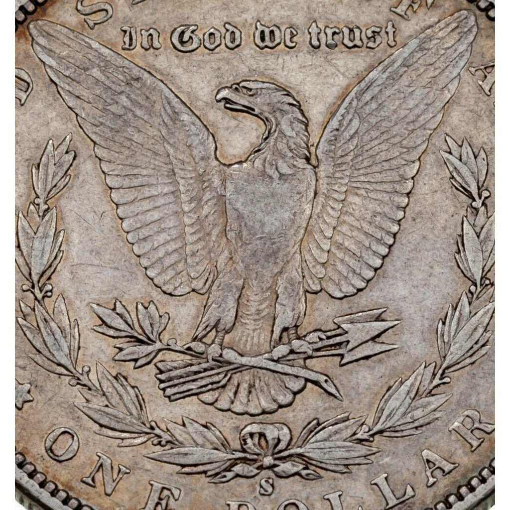 1892-S $1 Silver Morgan Dollar in Extra Fine Condition