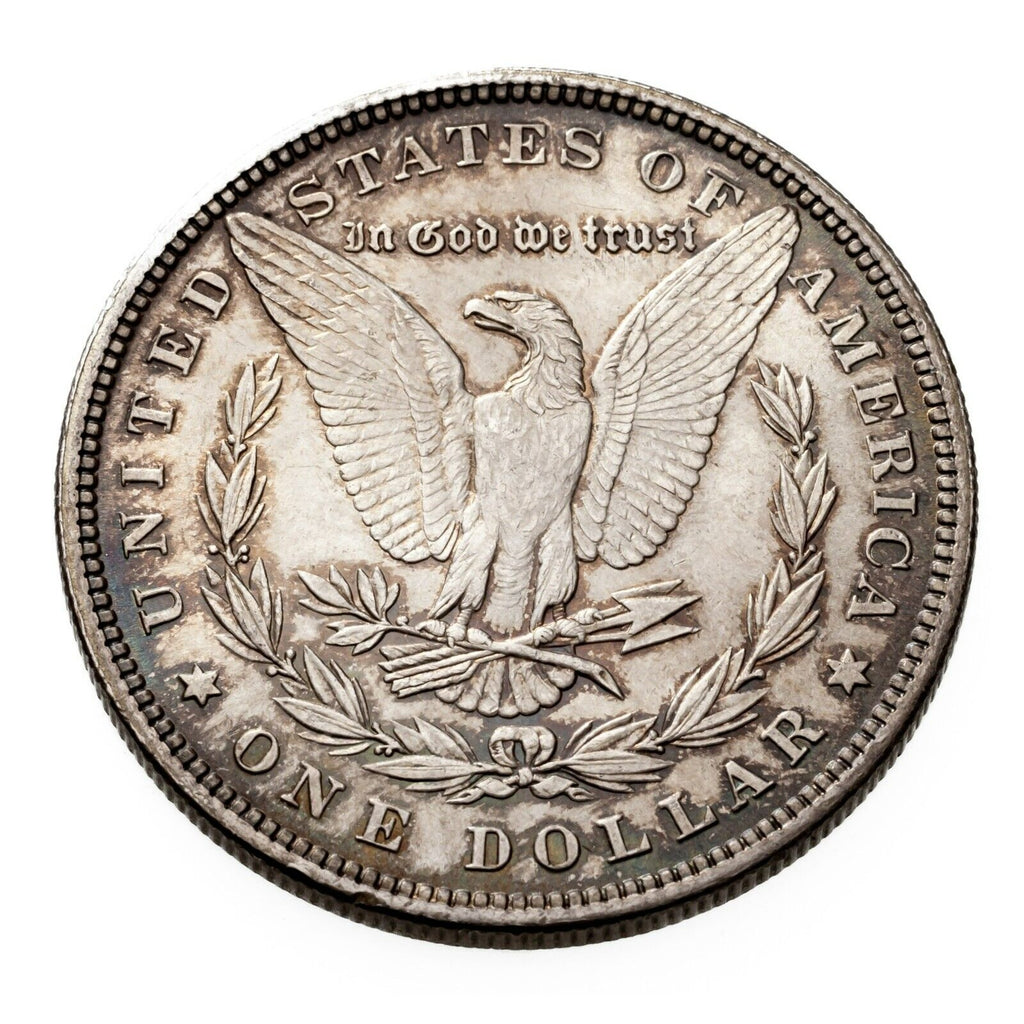 1879 $1 Silver Morgan Dollar in Choice BU Condition, Some Toning, Original