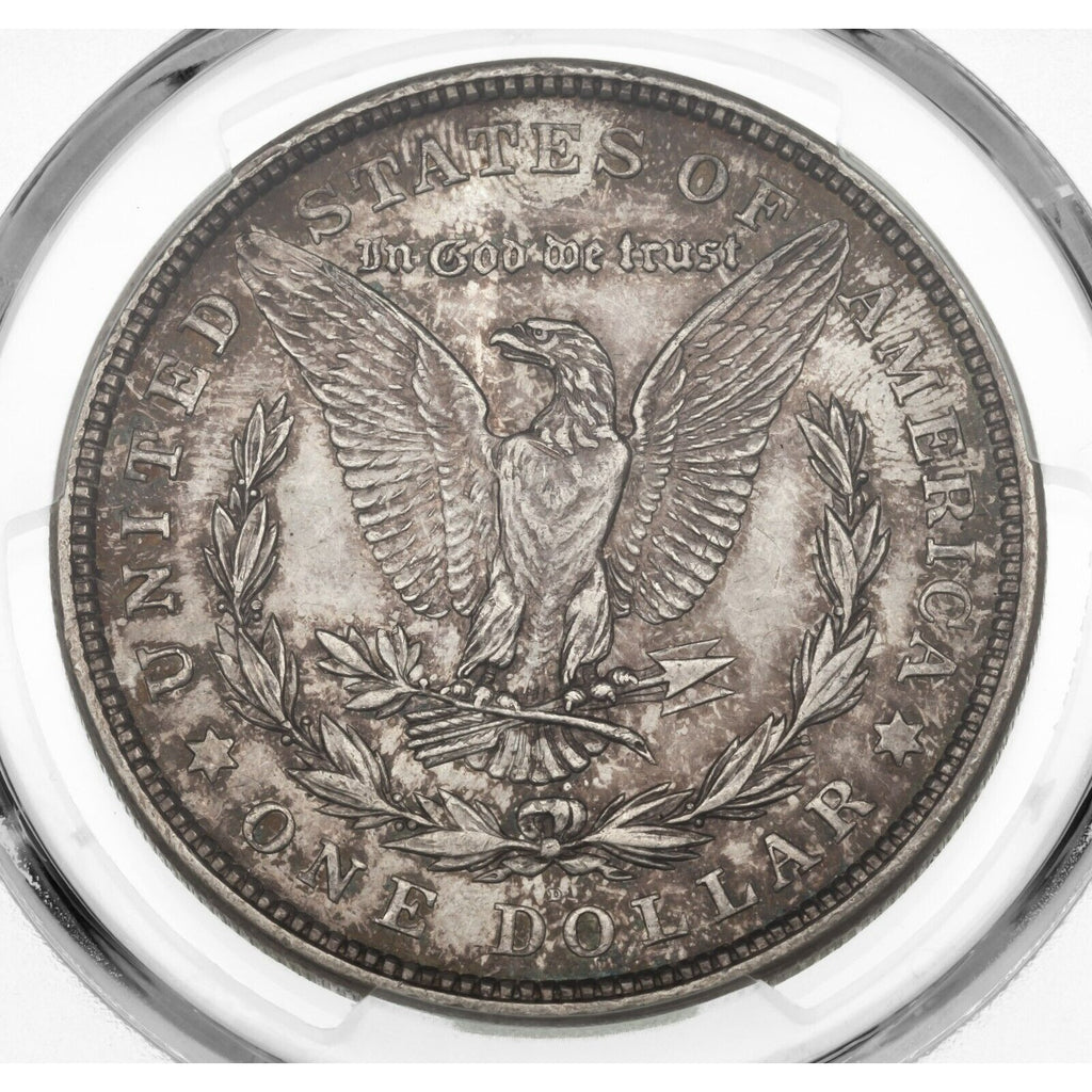 1921-D $1 Silver Morgan Dollar Graded by PCGS as MS-63