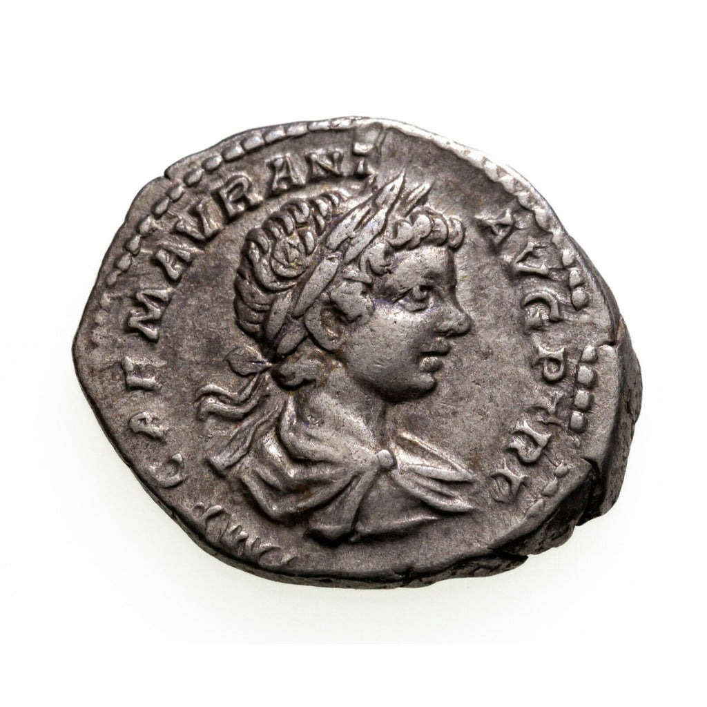 Caracalla 204 AD, Roman AR Denarius, 3.36gr 19mm Ric 25b
