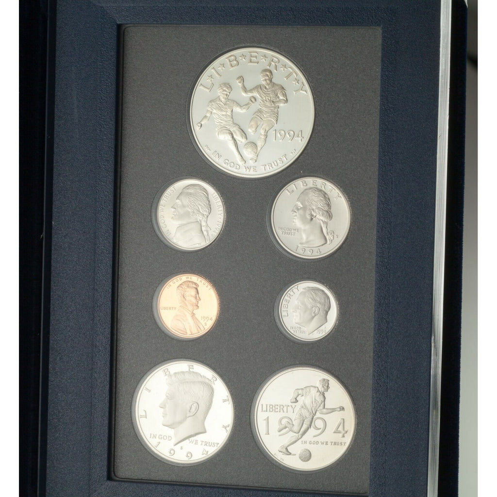 1994 World Cup Prestige Proof Set w/ Original Box and Papers