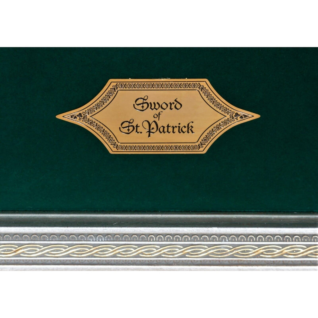 The Sword of St. Patrick by The Franklin Mint w/ Display Case