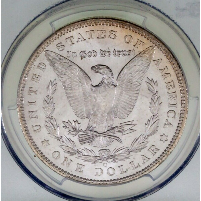 1904-O $1 Silver Morgan Dollar Graded by PCGS as MS-64