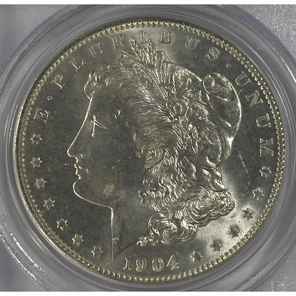 1904-O $1 Silver Morgan Dollar Graded by PCGS as MS-64! Gorgeous Coin