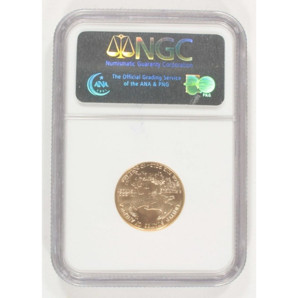 2006 1/4 Oz. G$10 Gold American Eagle Graded by NGC as MS69