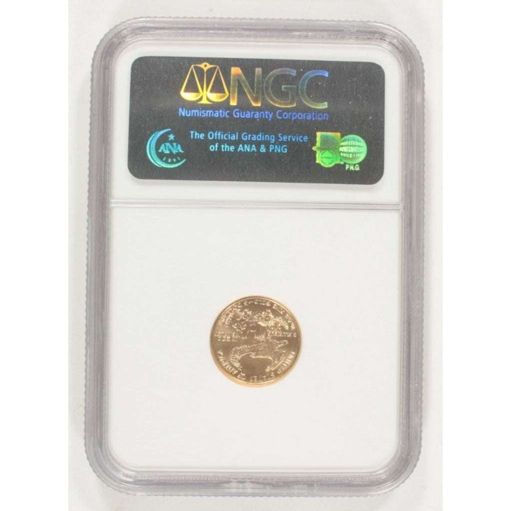 2006 1/10 Oz. G$5 Gold American Eagle Graded by NGC as MS70