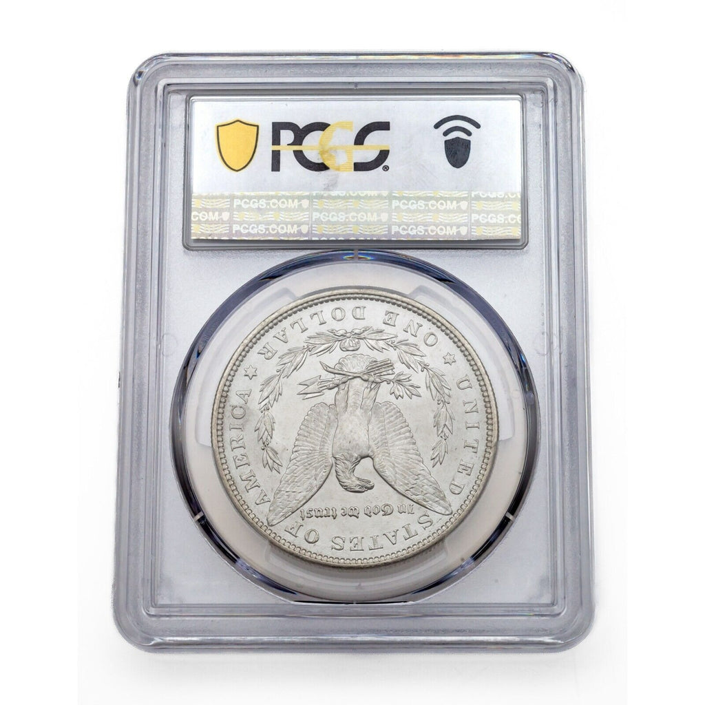 1887 $1 Silver Morgan Dollar Graded by PCGS as MS-64! Nice White Color