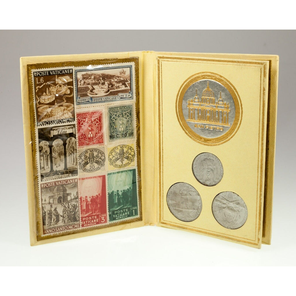 1941-1993 Belgium, Canada, Romania, Spain, Vatican City Coins & Sets Lot of 5