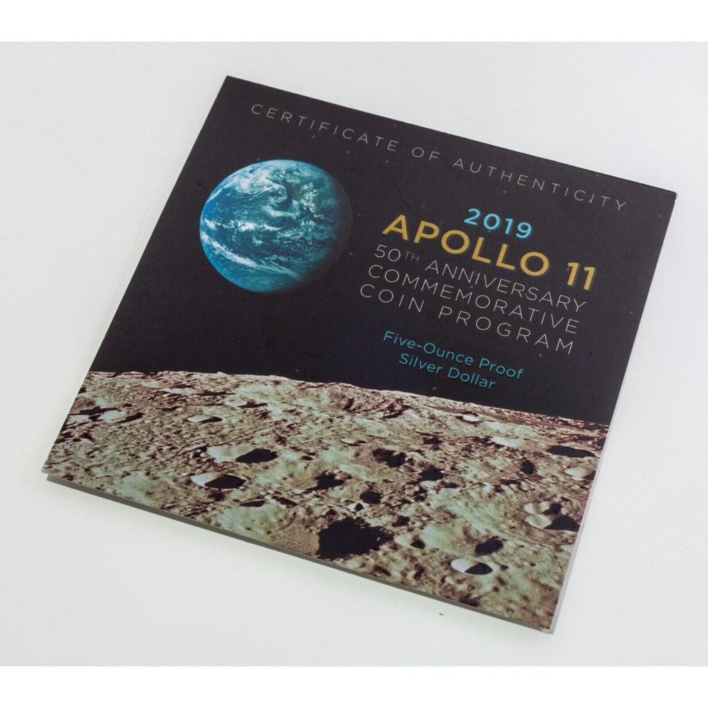 2019-P S$1 5 Oz. Apollo 11th 50th Anniversary 5 Oz. Commemorative NGC PF70 UCam