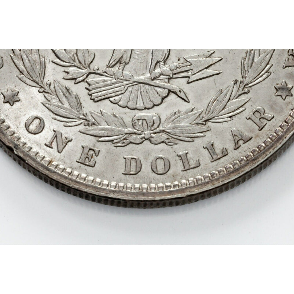 1878 7TF Rev 79 $1 Silver Morgan Dollar in AU+ Condition, Touch of Toning