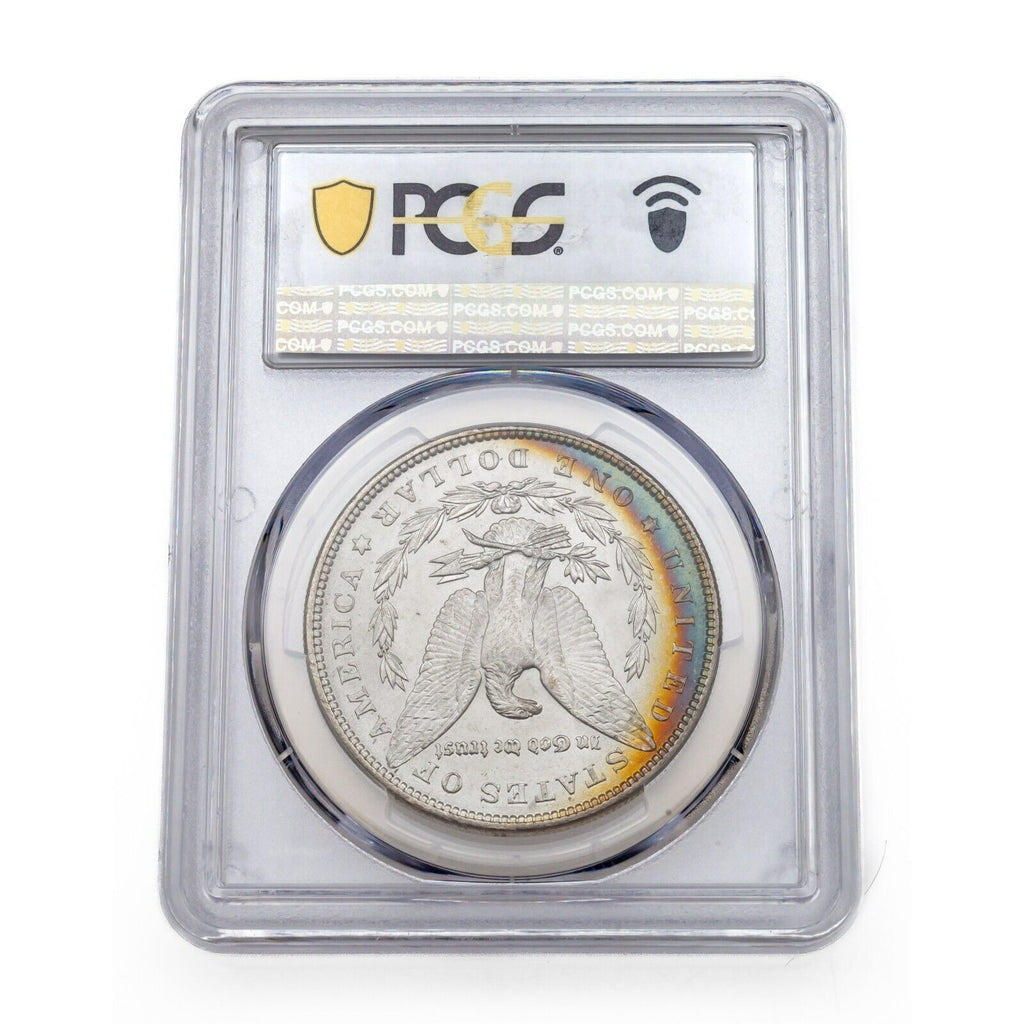 1887 $1 Silver Morgan Dollar Graded by PCGS as MS-65! Gorgeous Coin!