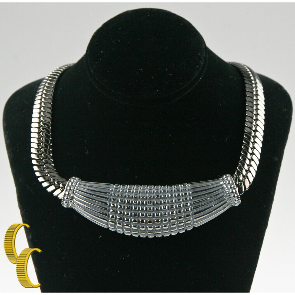 Giles & Brother Hippolyta Necklace Hematite MSRP $200