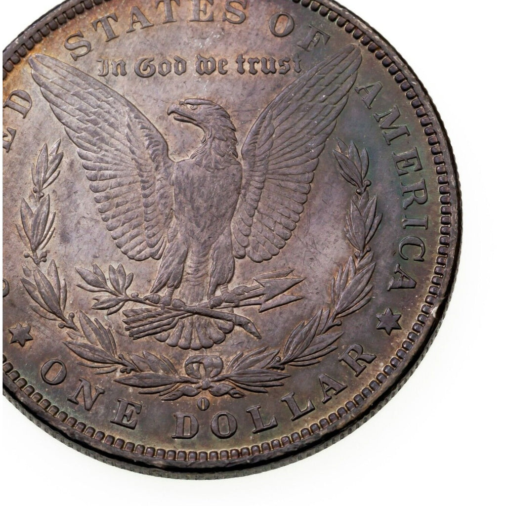 1881-O $1 Silver Morgan Dollar in BU Condition, Terrific Eye Appeal, Cool Toning