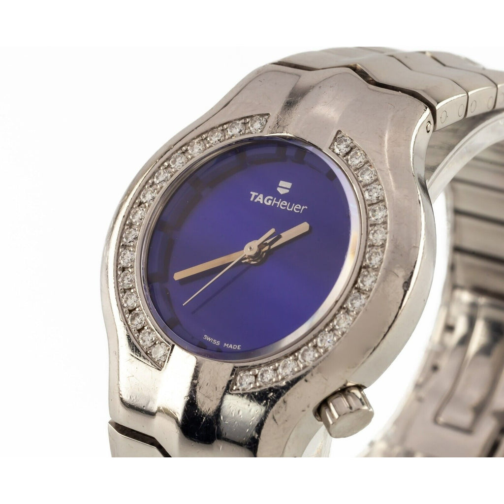 Tag Heuer Women's Stainless Steel Alter Ego Quartz Watch w/ Diamonds WP1316