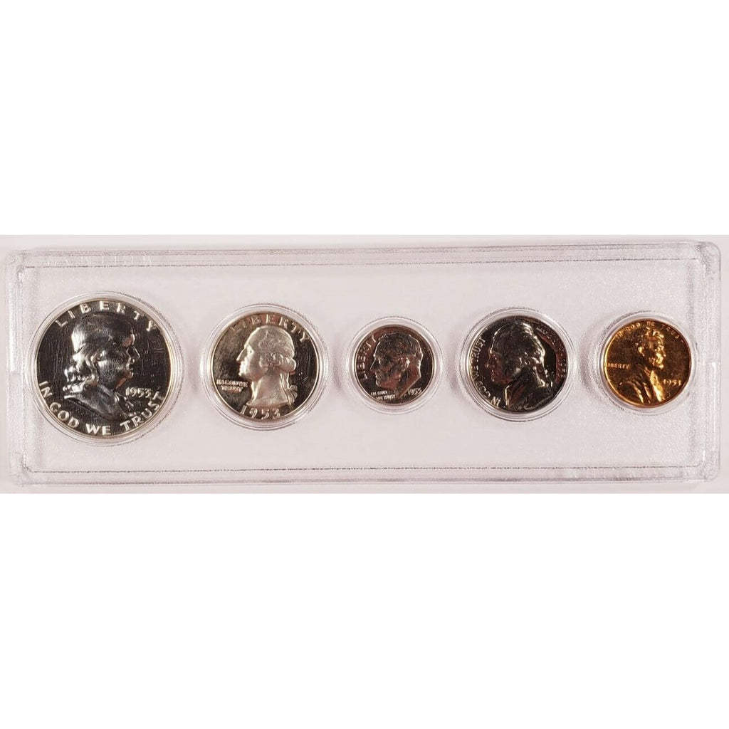 1953 Proof Set in Gem Proof Condition Whitman Holder